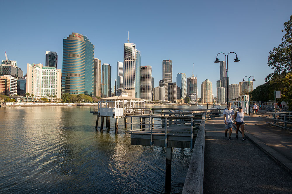 Kangaroo Point Walk, Brisbane Kangaroo Point Walk, Brisbane