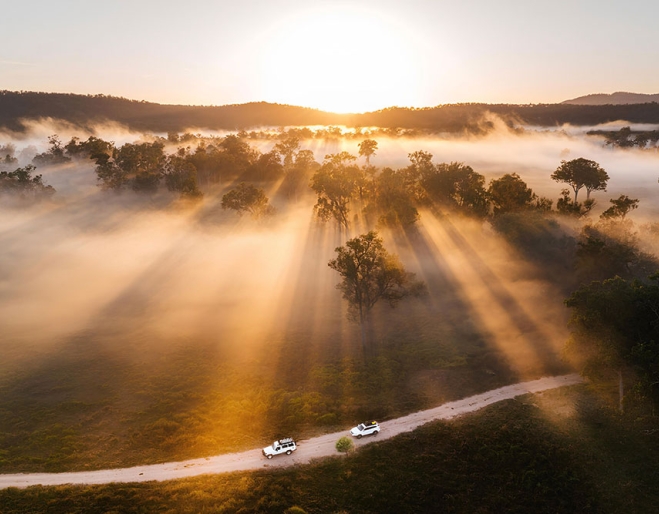 Road through Queensland Country 