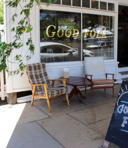 Exterior of Goodfolk Cafe, Bardon