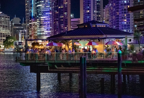 Mr Percival's bar exterior riverside